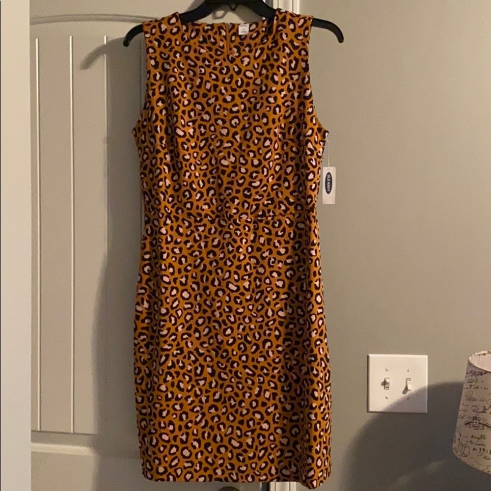 Old Navy animal print dress